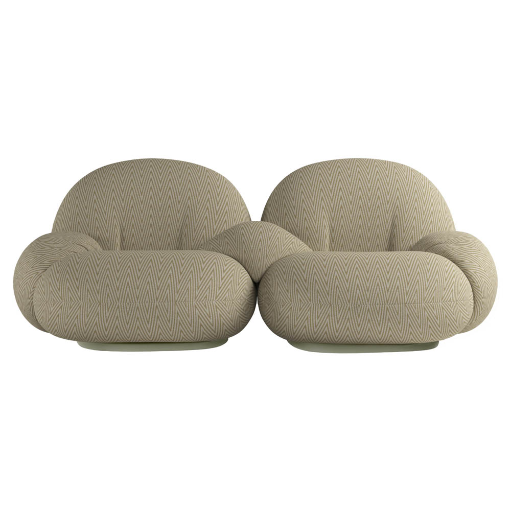 Pacha Outdoor Modular Sofa 2 Seater With Armrests And Middle Armrest 5 | Rouse Home