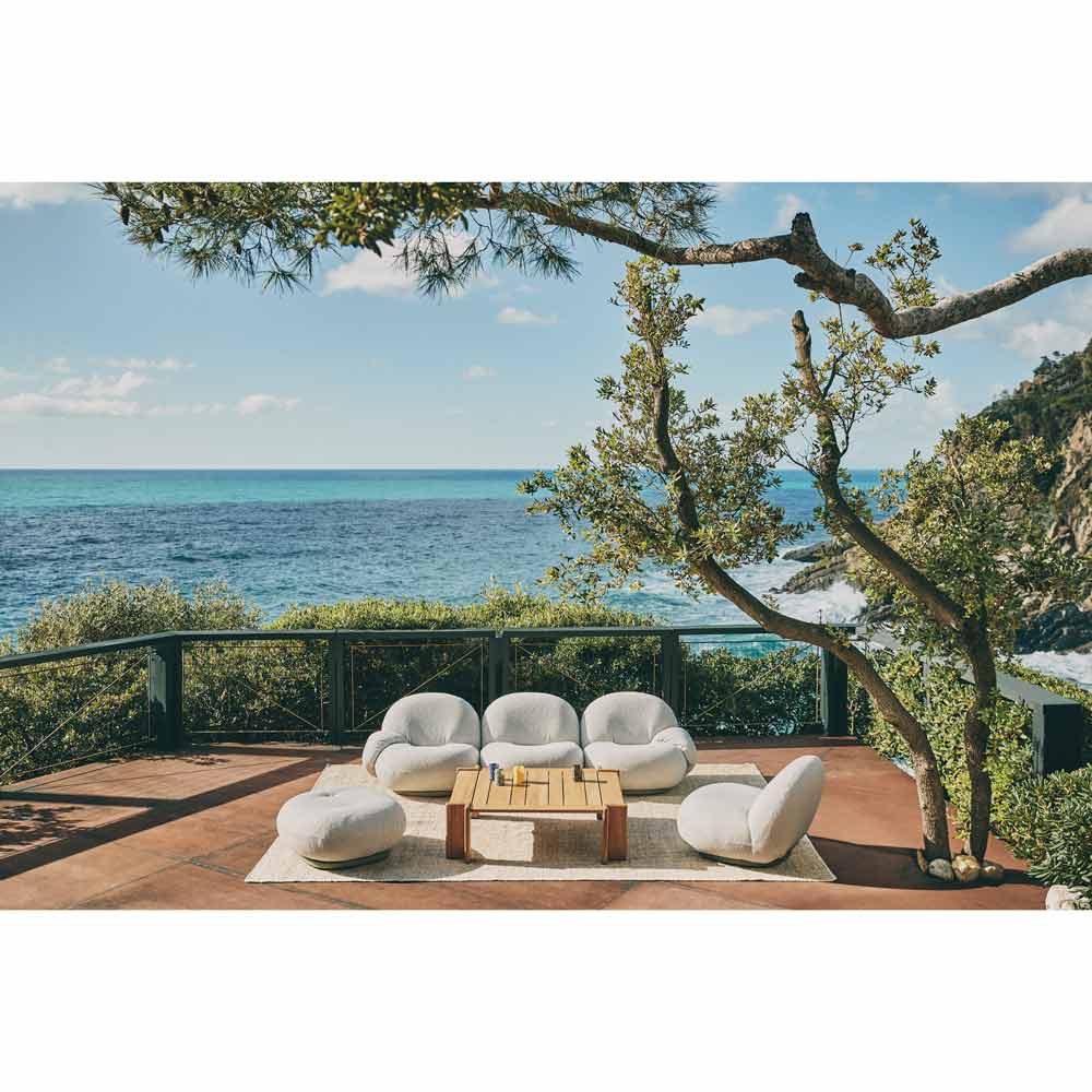 Pacha Outdoor Modular Sofa - 3 Seater With Armrests