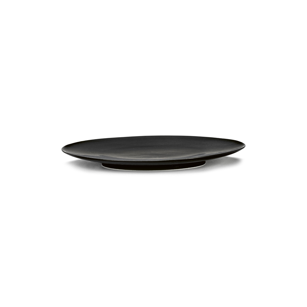 Ra Set of 4 Plates - Black, 6.89"W