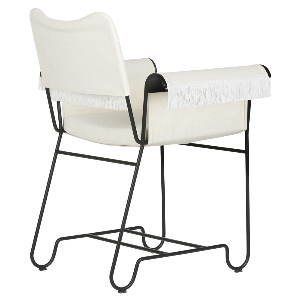 Tropique Dining Chair With Fringes Leslie 06 3 | Rouse Home