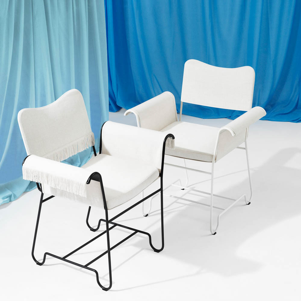 Tropique Dining Chair With Fringes Leslie 06 5 | Rouse Home