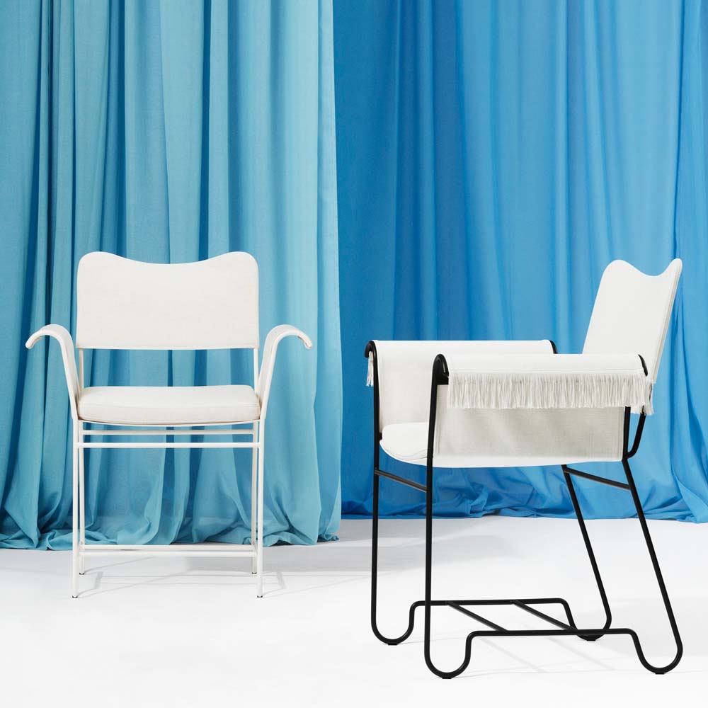 Tropique Dining Chair With Fringes Leslie 06 6 | Rouse Home