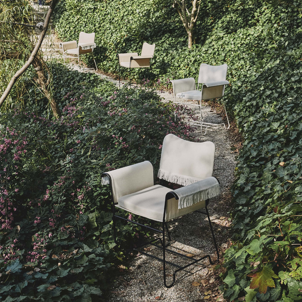 Tropique Dining Chair With Fringes Leslie 12 7 | Rouse Home