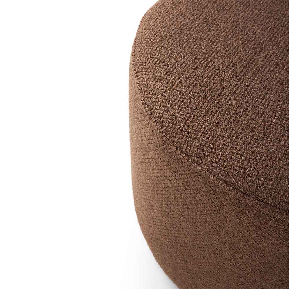 Barrow Pouf 23.5"W - Copper