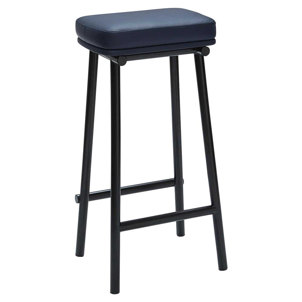 Tubby Tube Upholstered Bar Stool