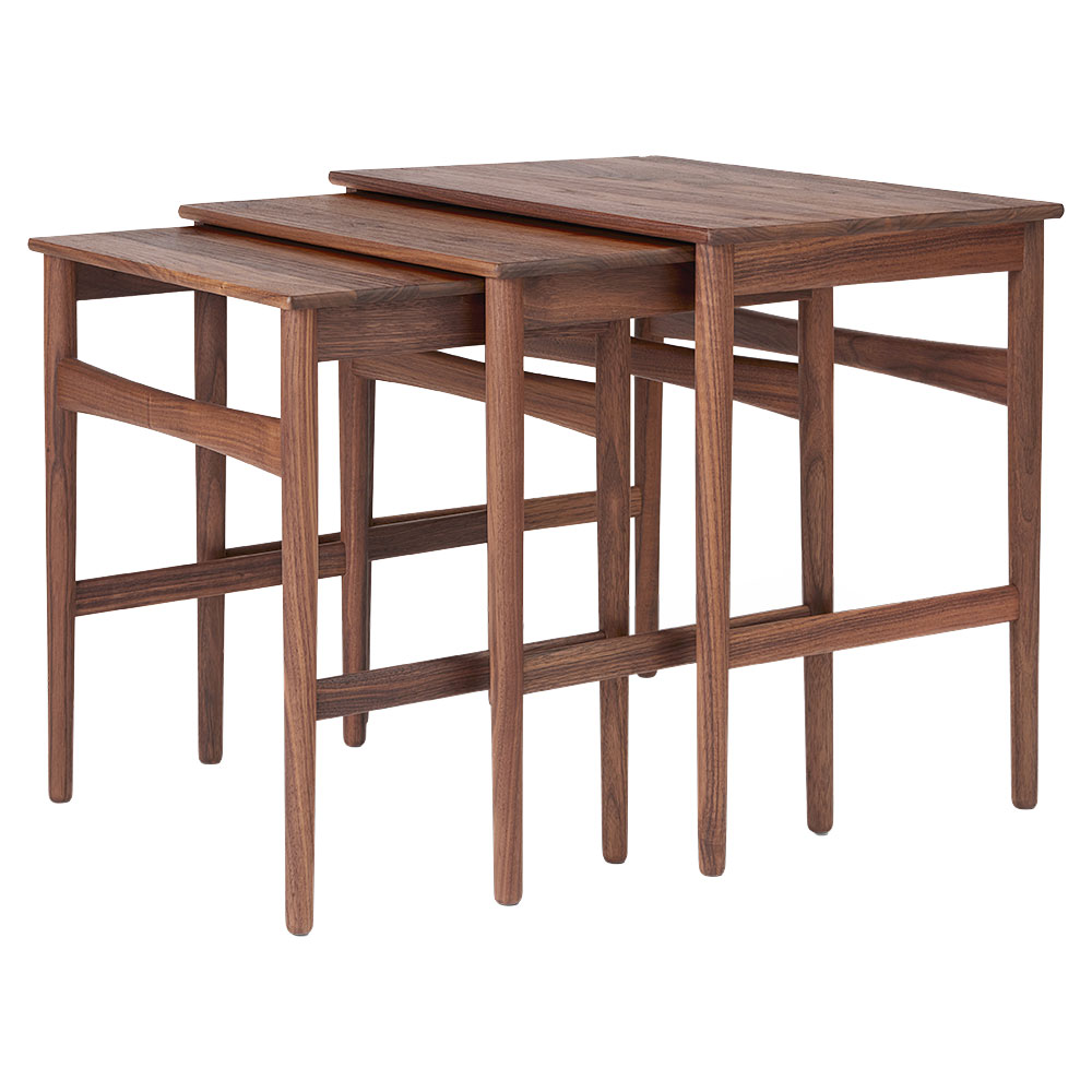 CH004 Nesting Tables - Walnut