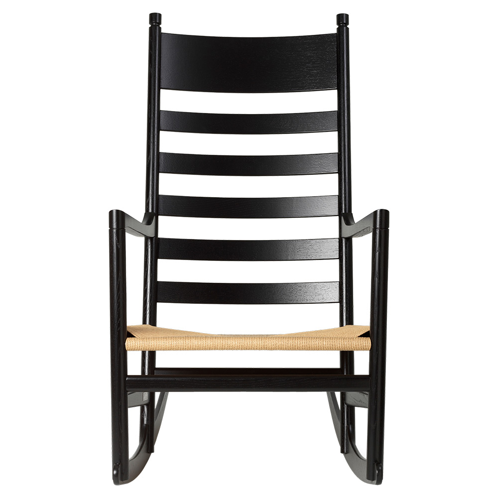 CH45 Rocking Chair - Black Oak