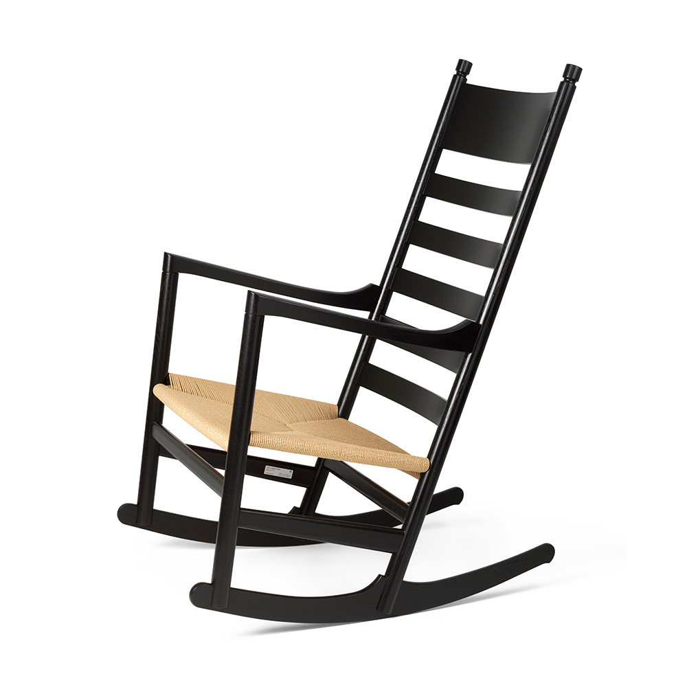 CH45 Rocking Chair - Black Oak