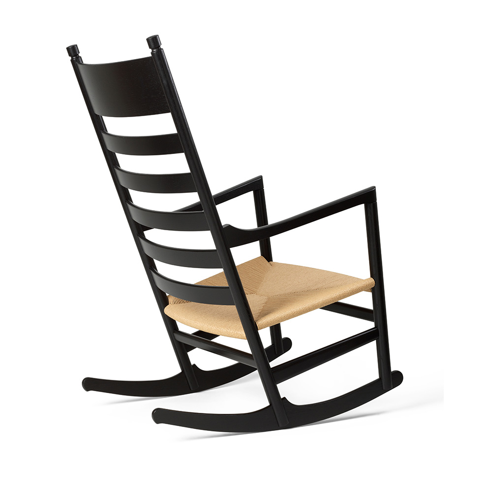 CH45 Rocking Chair - Black Oak