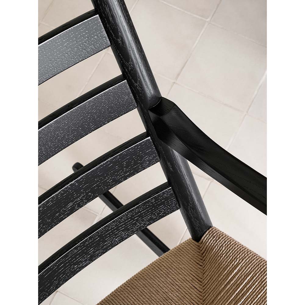 CH45 Rocking Chair - Black Oak