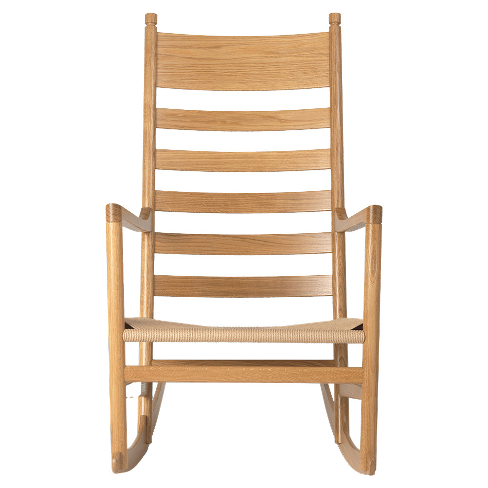 CH45 Rocking Chair - Lacquer Oak