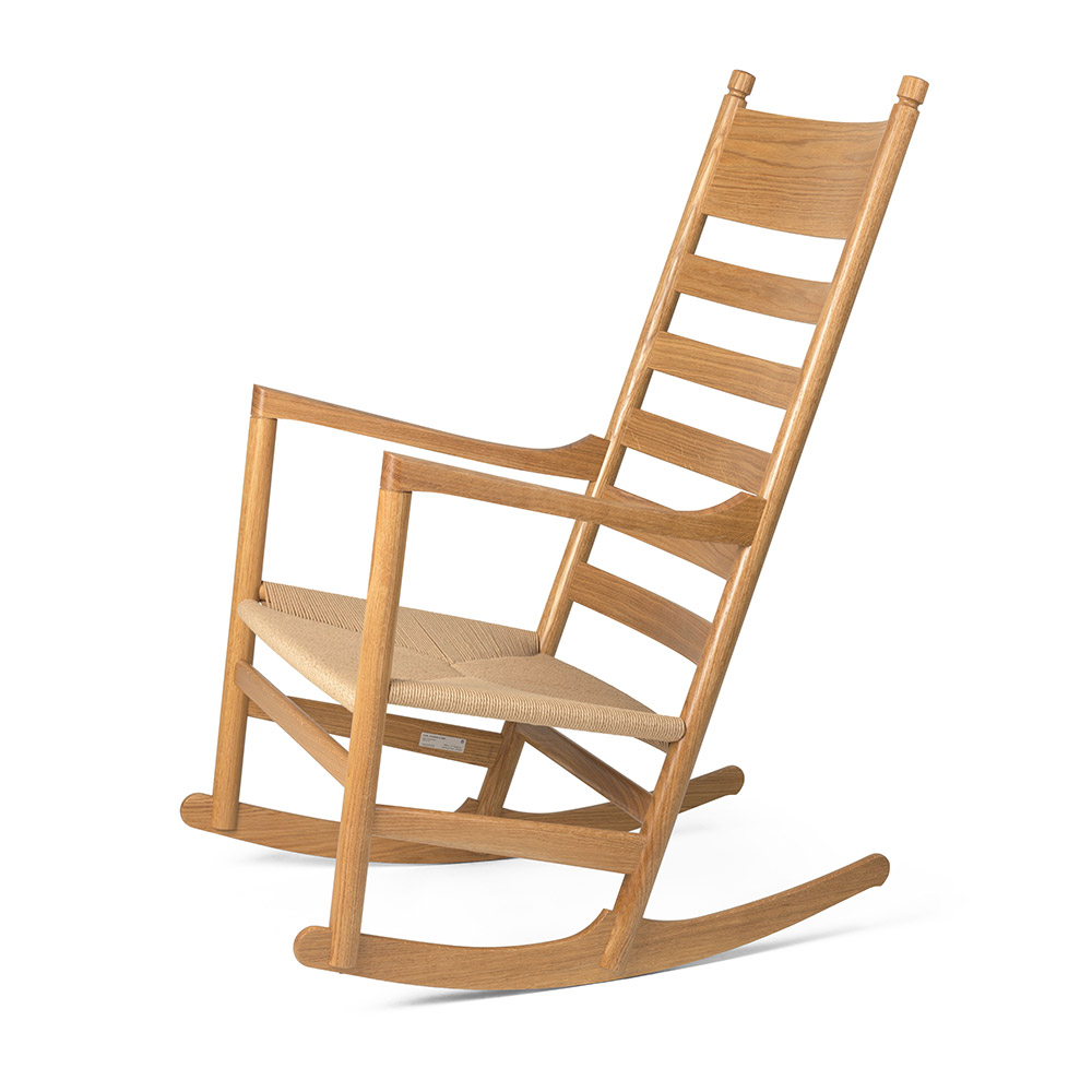 CH45 Rocking Chair - Lacquer Oak