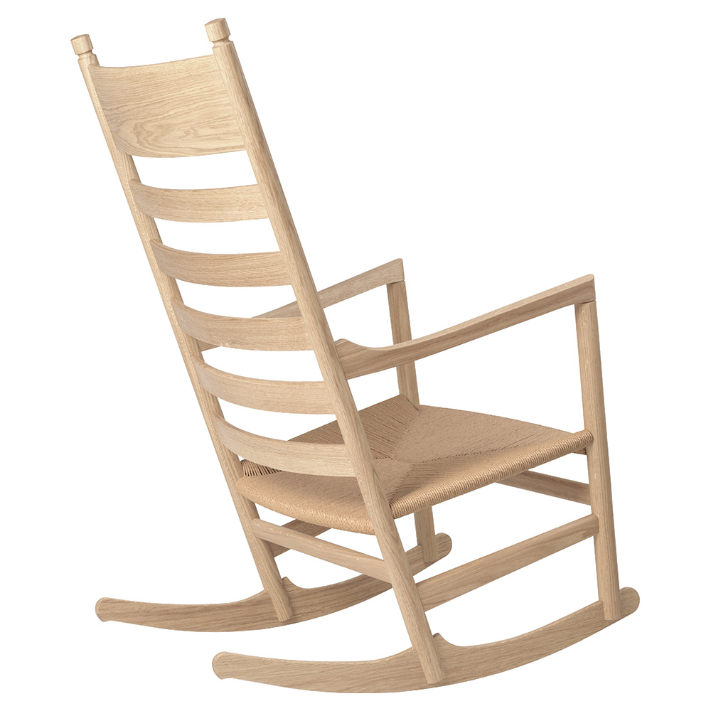 CH45 Rocking Chair - White Oil Oak
