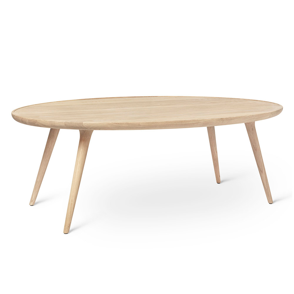 Accent Oval Lounge Table - Beige