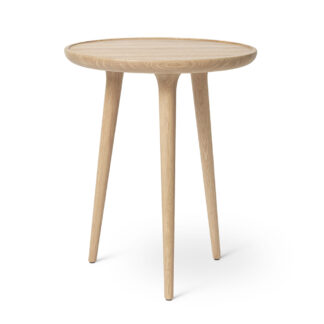 Accent Side Table - Beige, Medium
