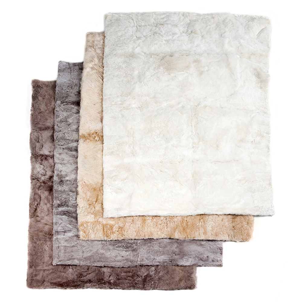 Alpaca Rug - Gray