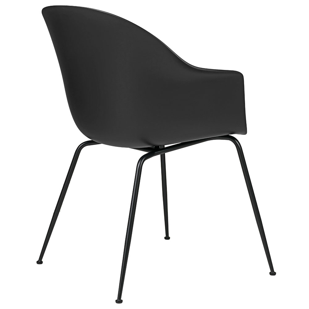 Bat Unupholstered Dining Chair - Black, Black Base | Rouse Home