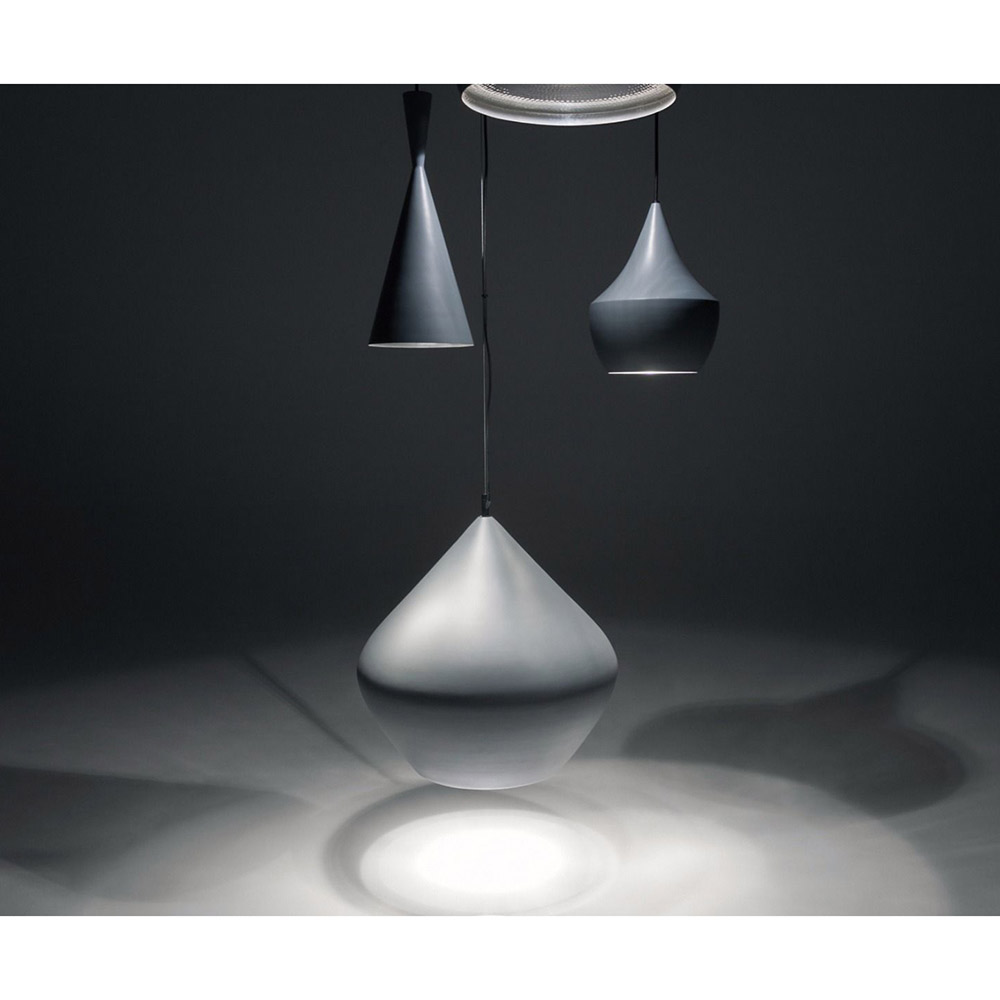 Beat Tall Pendant - Gray