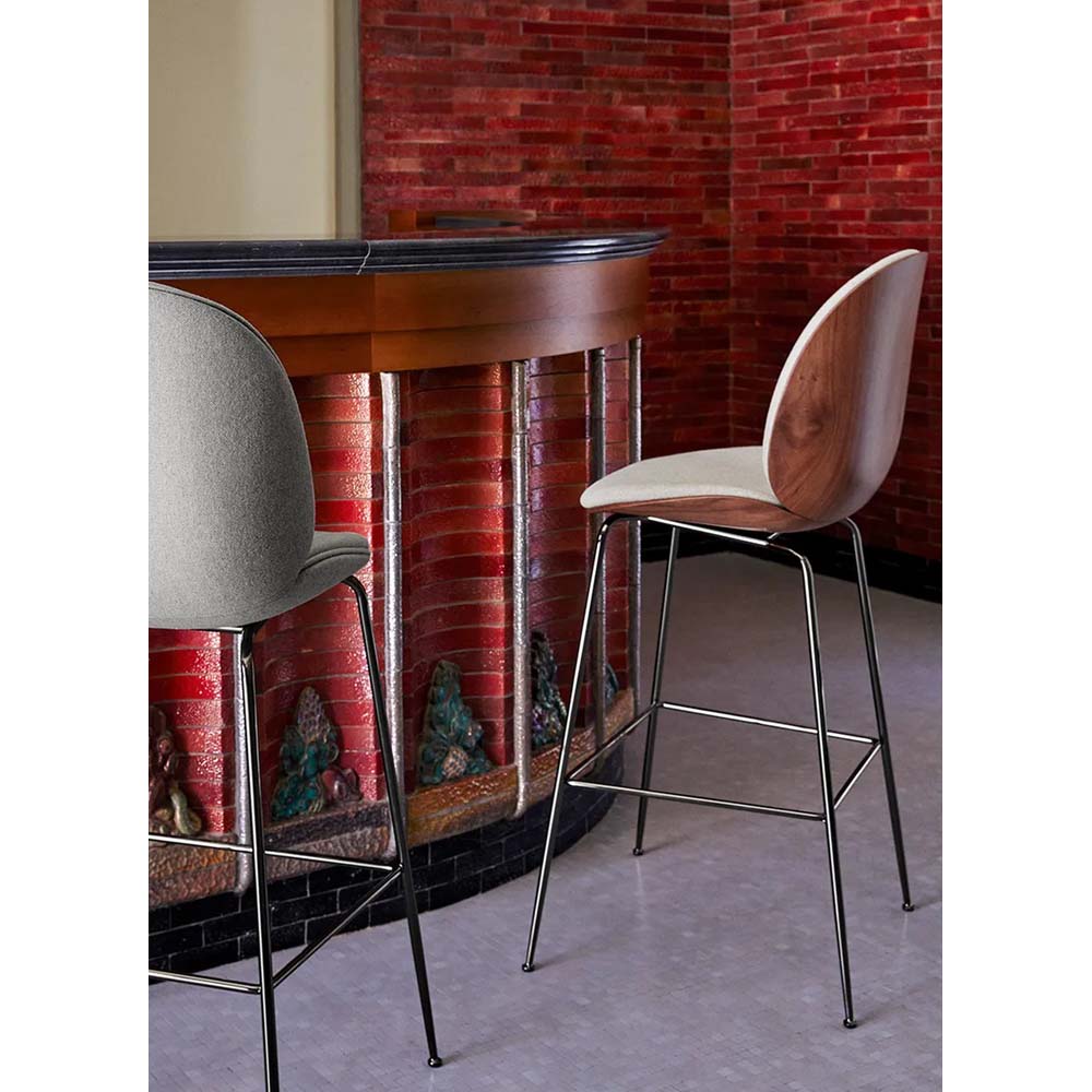 Beetle 3D Veneer Bar Counter Chair | Rouse Home