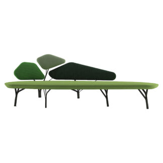 Borghese Sofa - Natural Green