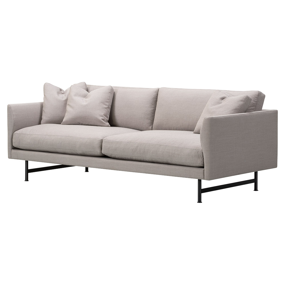 Calmo 95 2 Seater Sofa - Metal Base | Rouse Home