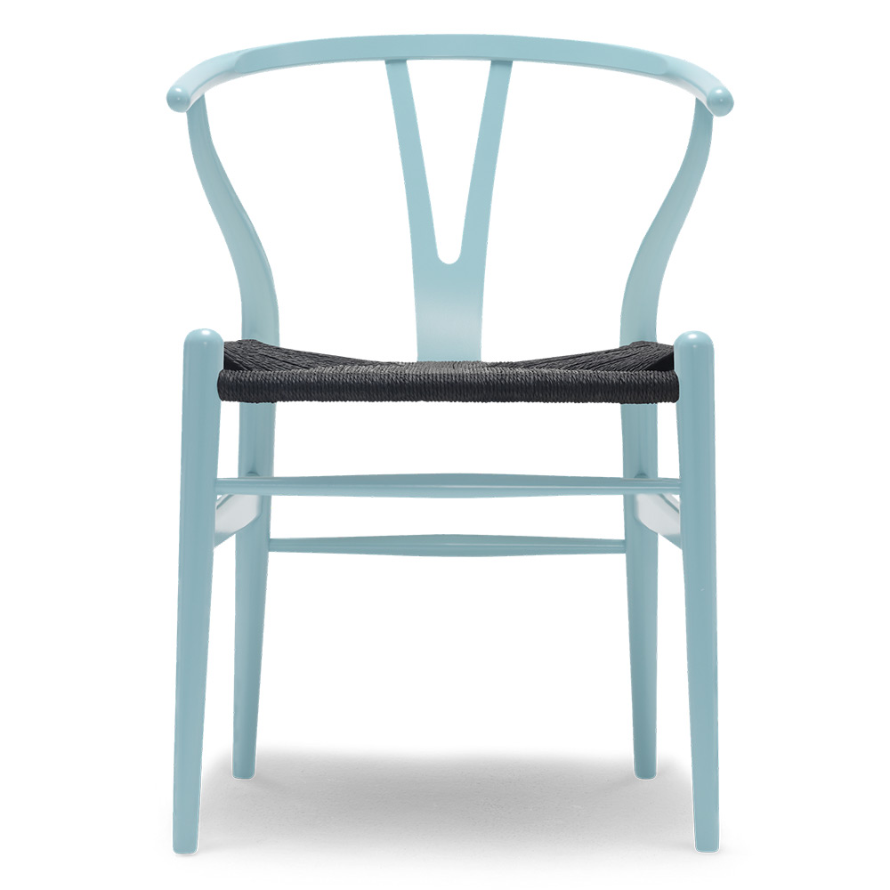 Ch24 Wishbone Dining Chair Azure Blue 2 | Rouse Home