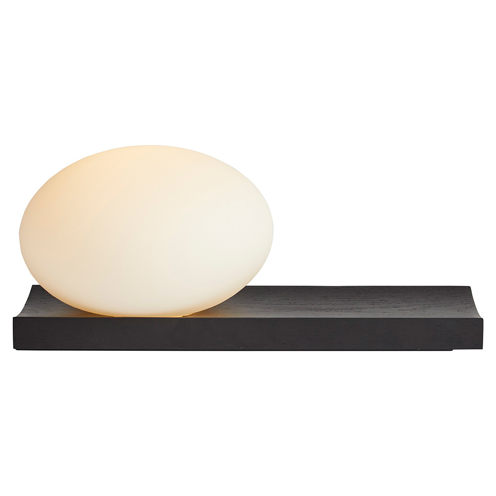 Dew Table Lamp - Black Painted Ash