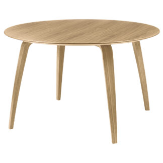 Gubi Round Dining Table - Oak