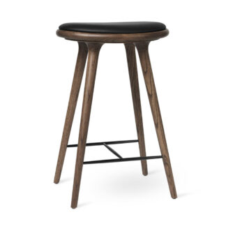 MD Counter Stool - Dark Stained Oak