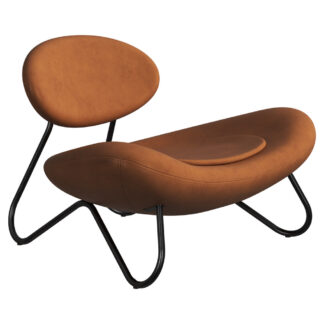 Meadow Lounge Chair - Envy, Black