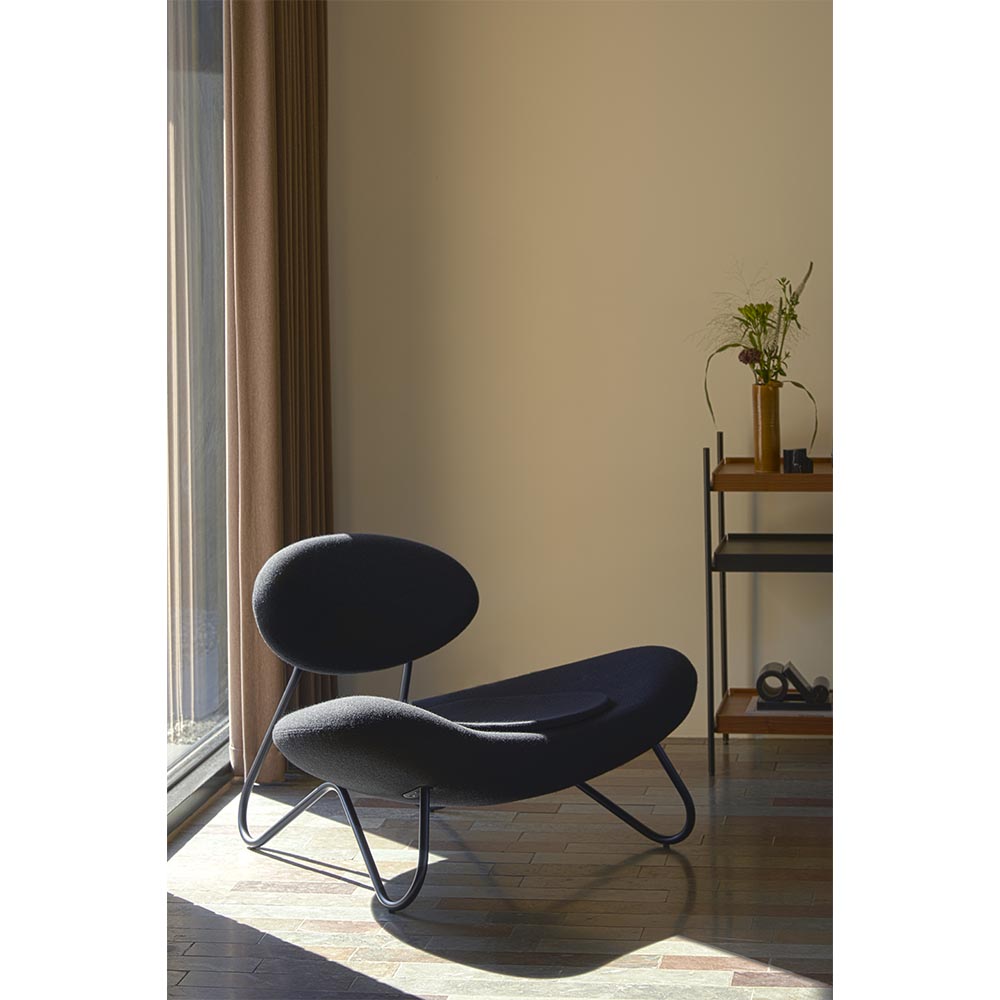 Meadow Lounge Chair - Envy, Black