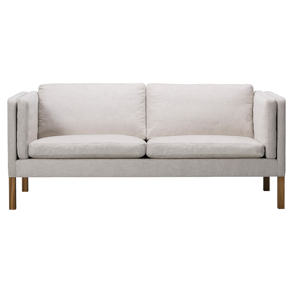 Mogensen 2335 2.5 Seater Sofa - Fabric, Lacquered Walnut | Rouse Home