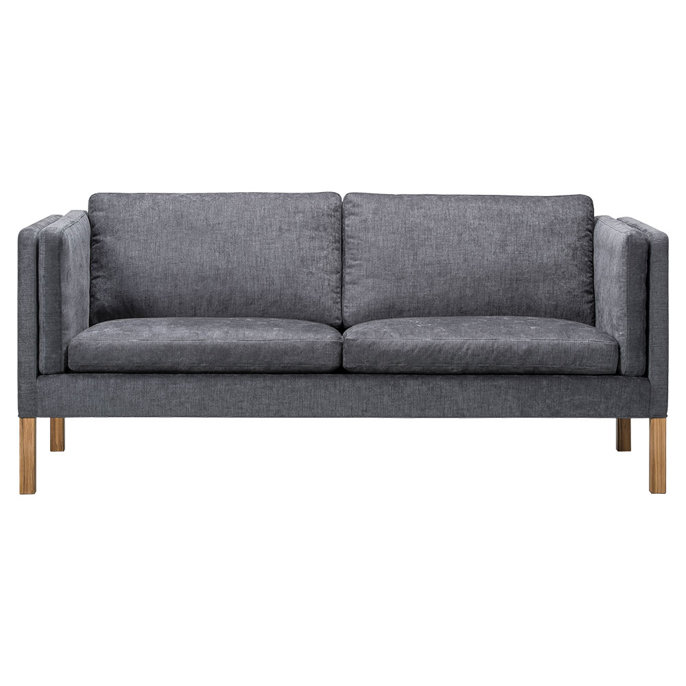 Mogensen 2335 2.5 Seater Sofa - Fabric, White Oiled Oak | Rouse Home