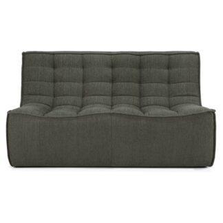 N701 2 Seater Modular Sofa - Moss