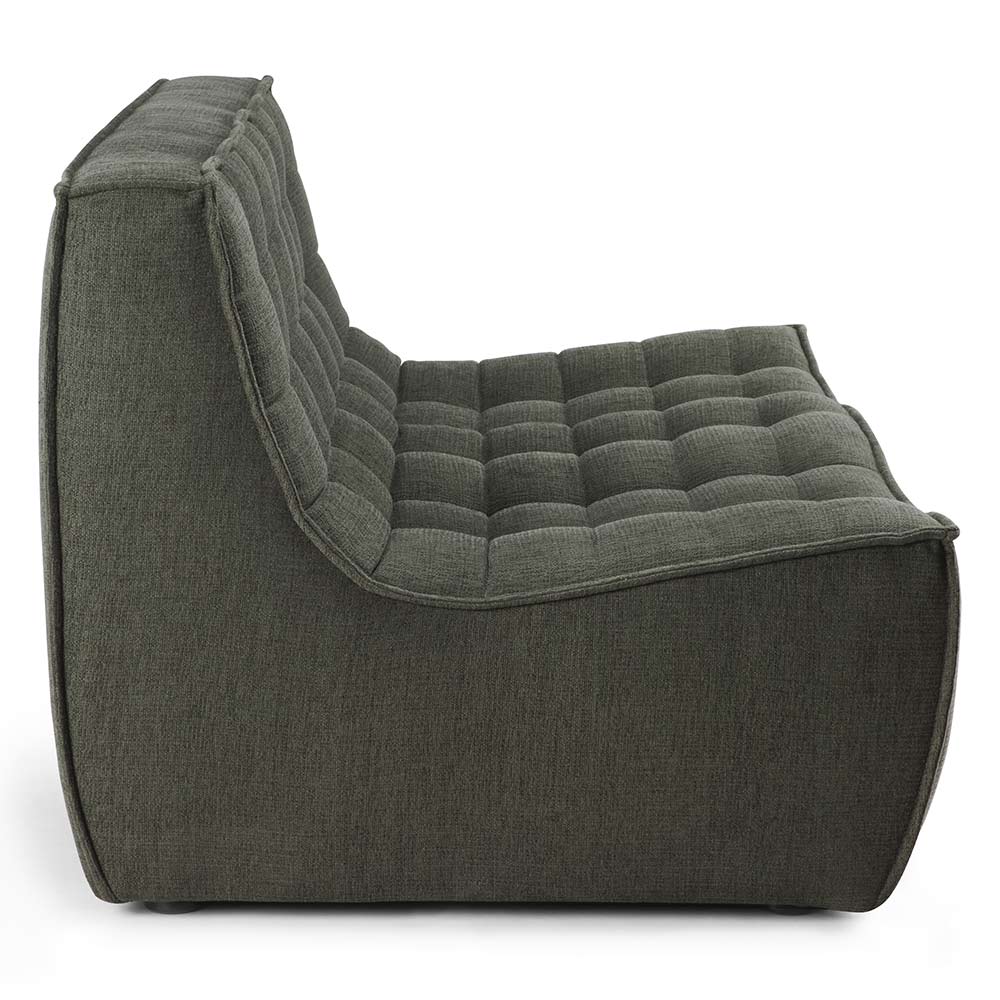N701 2 Seater Modular Sofa - Moss | Rouse Home
