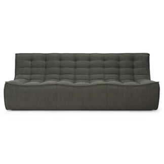 N701 3 Seater Modular Sofa - Moss