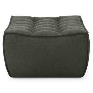 N701 Footstool Modular Sofa - Moss