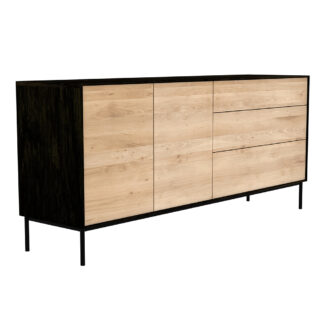 Oak Blackbird sideboard - 2 doors - 3 drawers