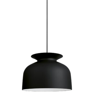 Ronde Pendant Medium - Charcoal Black