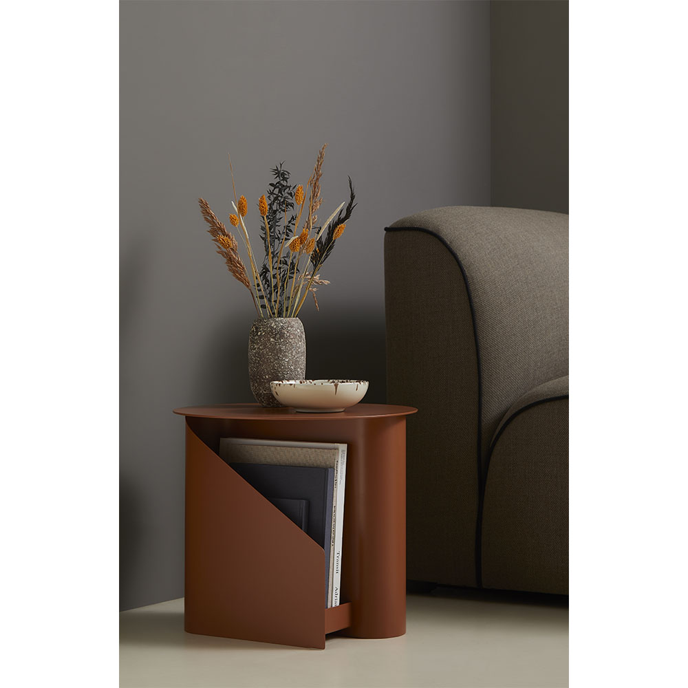 Sentrum Side Table - Burnt Orange