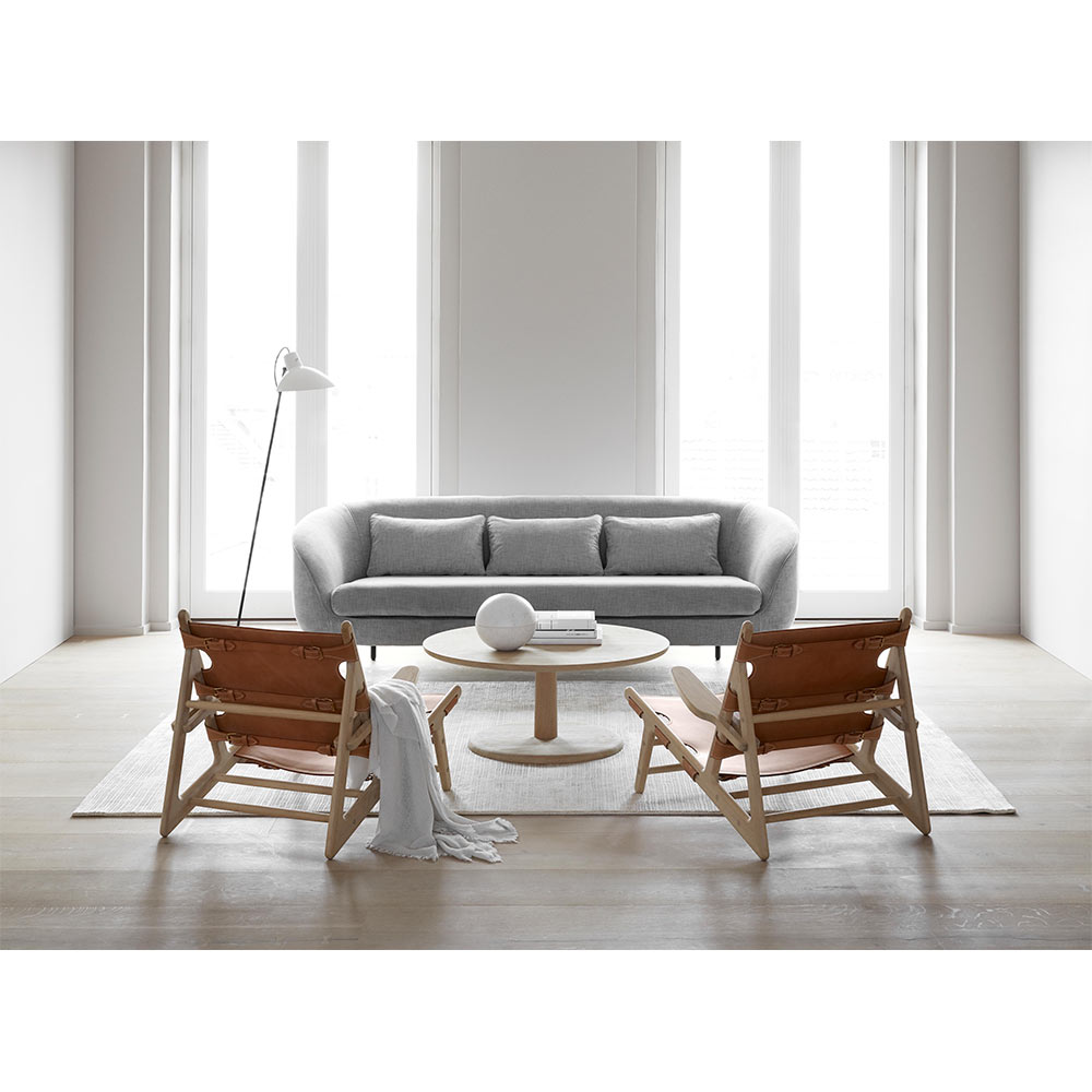The Hunting Lounge Chair - Natural Leather | Rouse Home