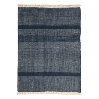 Tres Texture Rug - Blue