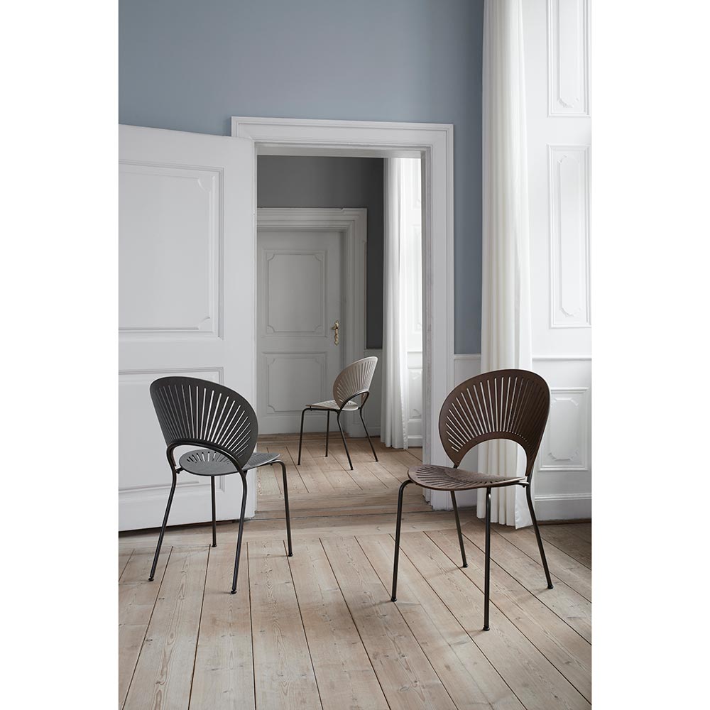 Trinidad Dining Chair - Lacquered Oak