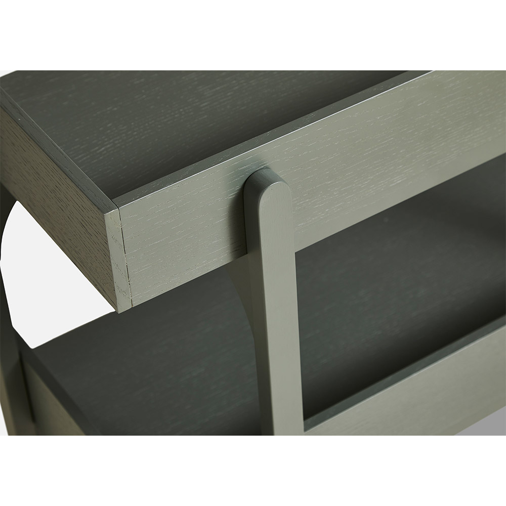 Utility Shelf - Dusty Green Painted Oak