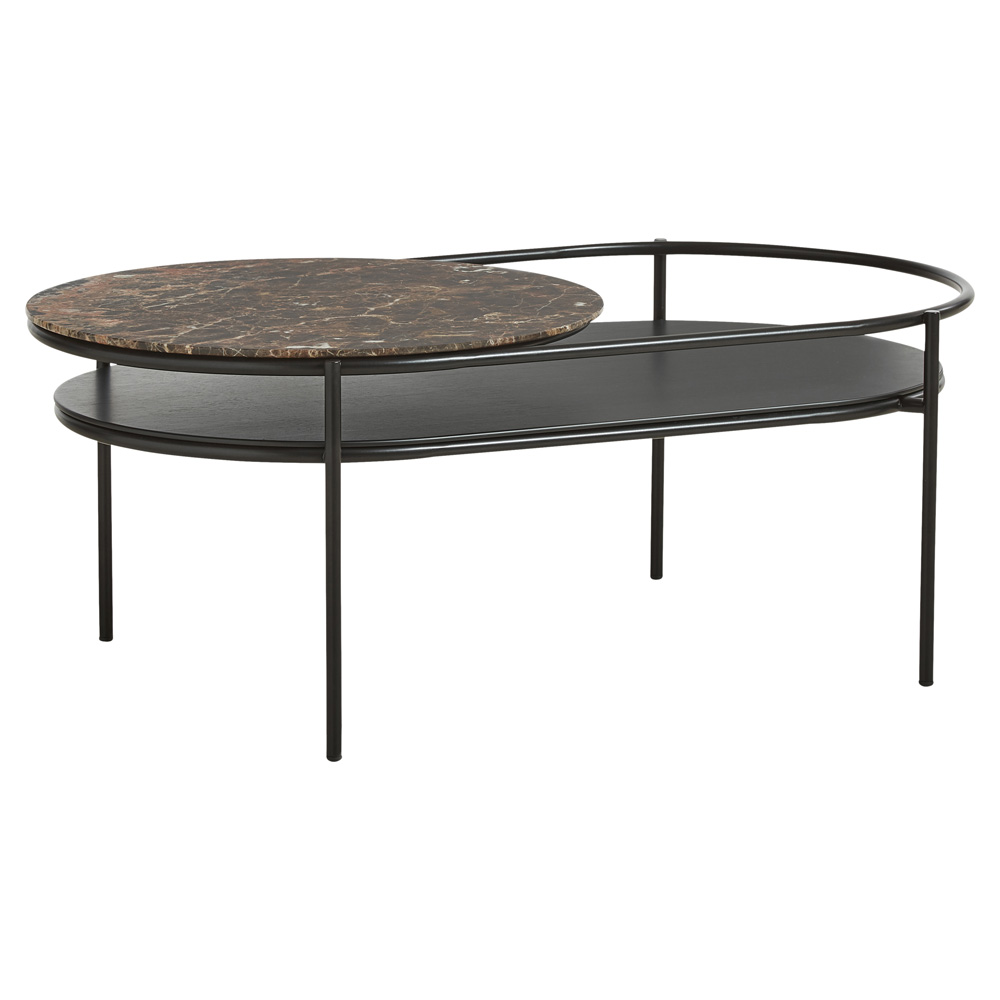 Verde Coffee Table - Brown Marble