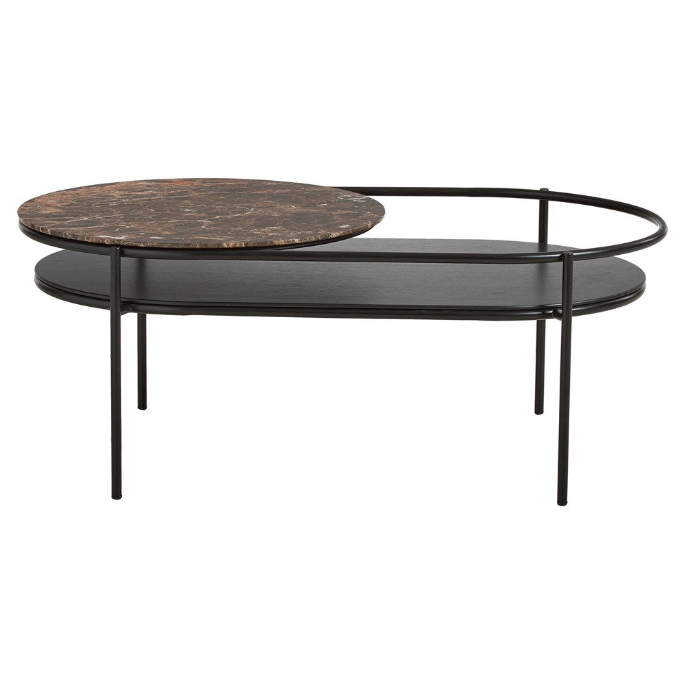 Verde Coffee Table - Brown Marble