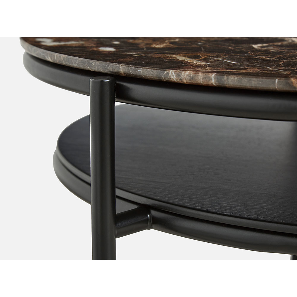 Verde Coffee Table - Brown Marble
