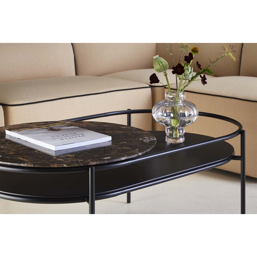 Verde Coffee Table - Brown Marble