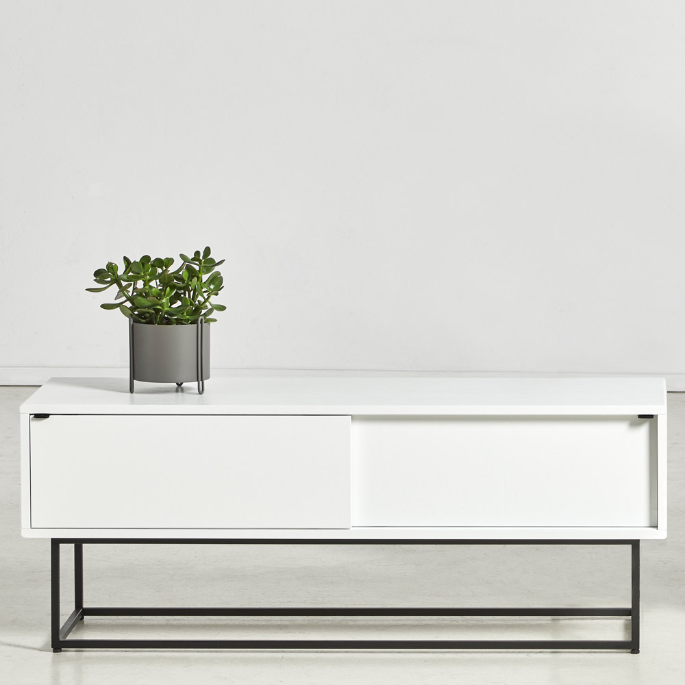 WOUD Virka Sideboard Low White