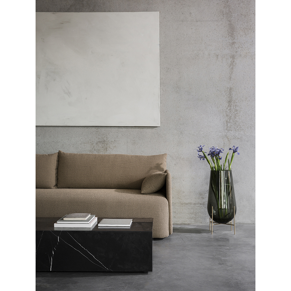 Offset Sofa - 3 Seater, Boucle 16